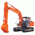 Экскаватор Hitachi Zaxis-3 350H на сносе австралийских объектов